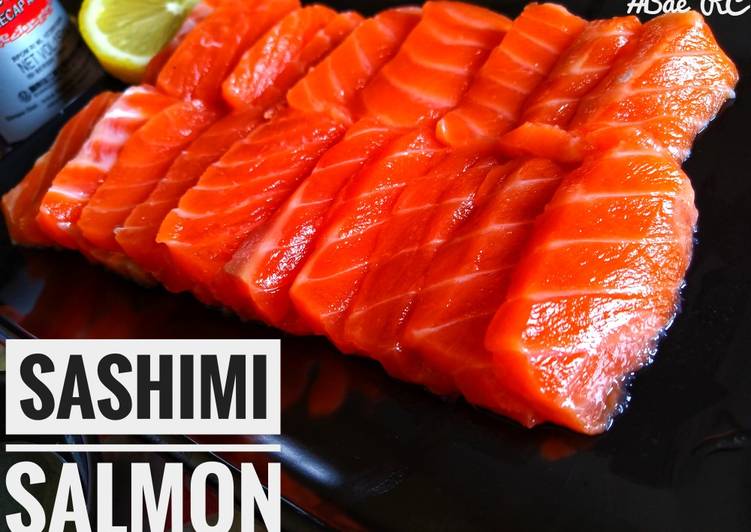 Resep Sashimi Salmon, Enak Banget