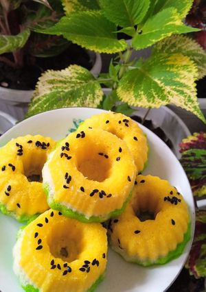 Foto resep Bolu kukus semangka