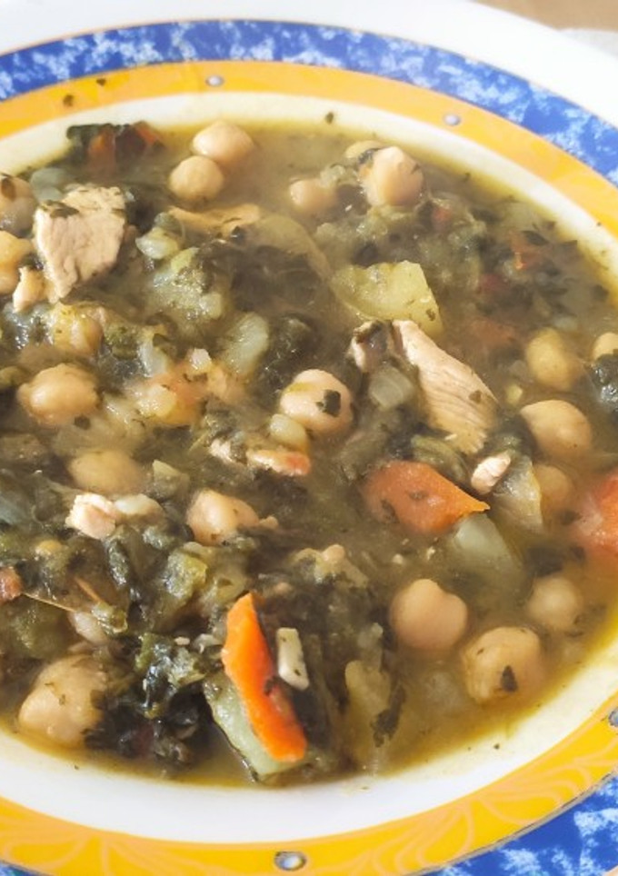 Una foto de Potaje de garbanzos
