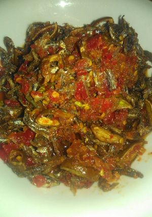 Foto resep Teri Pete Balado