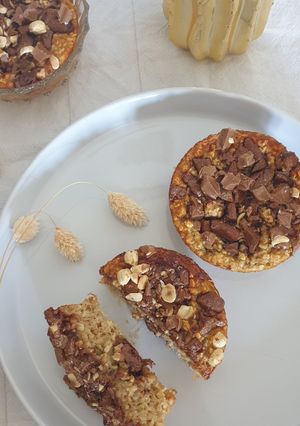 Une photo de Cake avoine banane