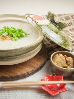 吻仔魚粥@美麗人妻Selina Wu 的食譜成品照片