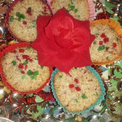 A picture of Left over bread cake.