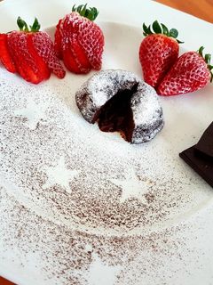 Foto di Tortino al cioccolato dal cuore morbido