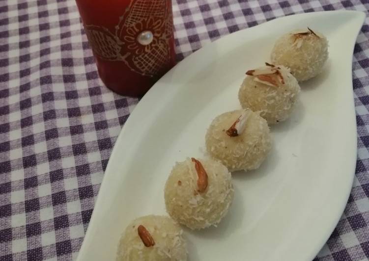Simple Way to Make Perfect Coconut ladoo