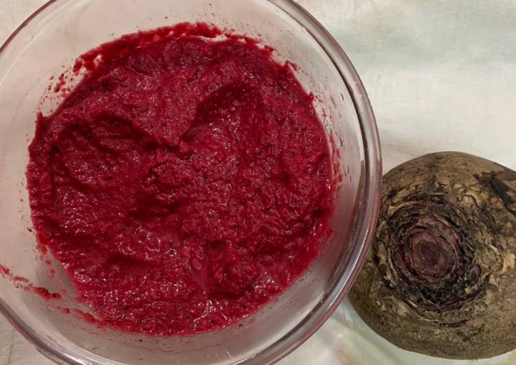 Recipe of Gordon Ramsay Beetroot chutney for idli dosa