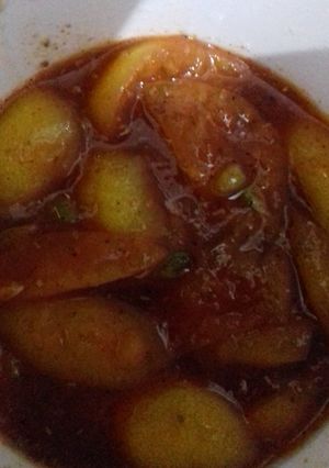 A picture of Meetha Lemon Pickle.
