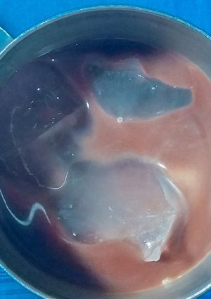 Foto resep Es coklat simpel