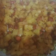 A picture of Aloo fry.