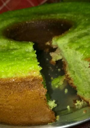Foto resep Bolu pandan baking pan