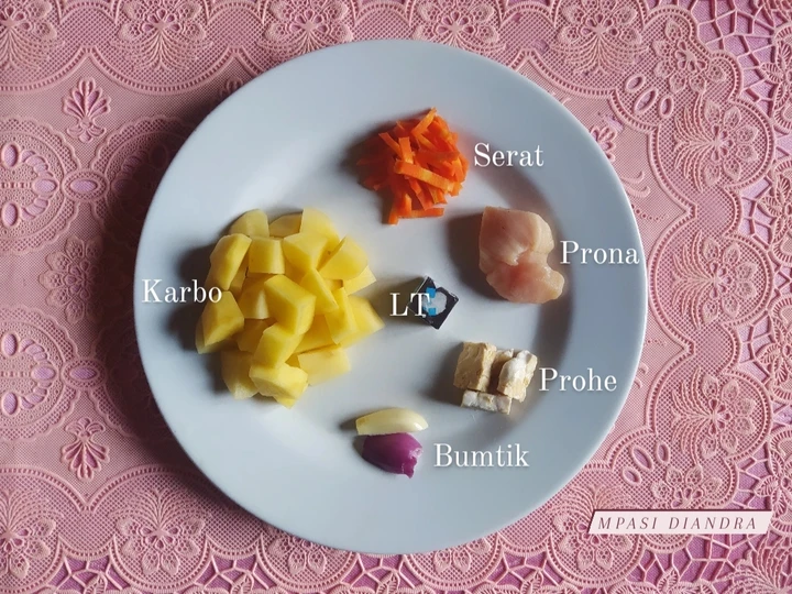 Langkah Mudah untuk Membuat Resep Potato Chicken Soup MPASI 6+ day 10 yang Menggugah Selera Anti Ribet, Bisa Manjain Lidah