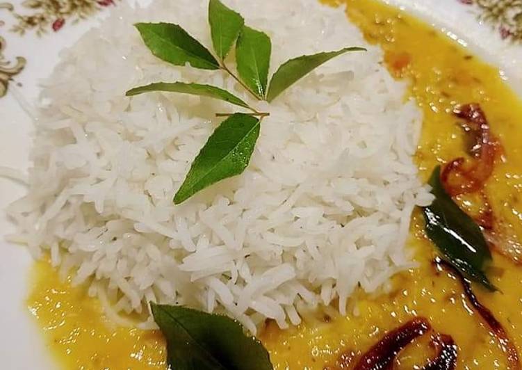 Easiest Way to Make Super Quick Homemade Daal chawal