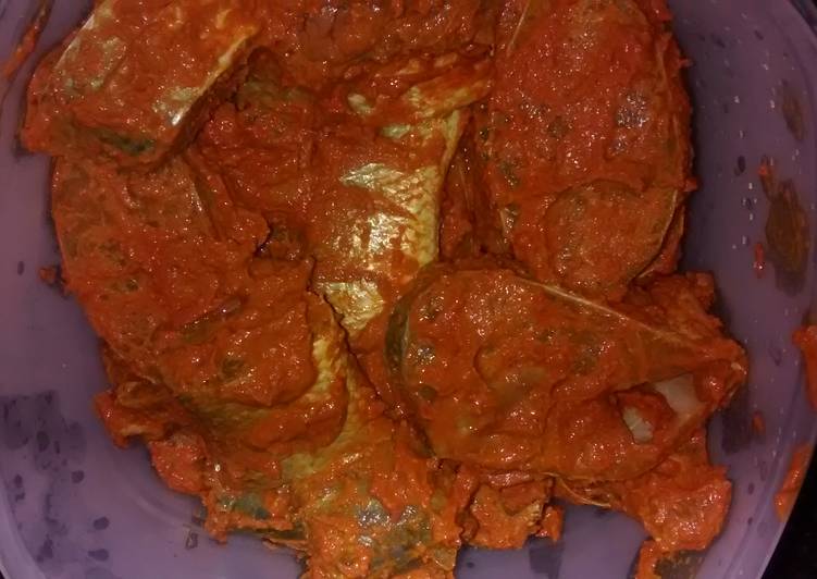How to Make Quick Spicy fish fry masala