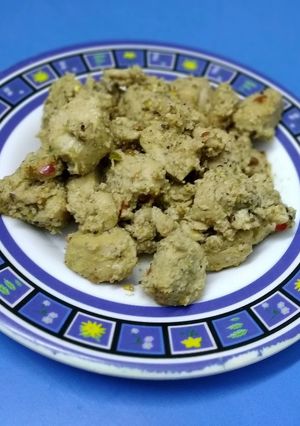 A picture of Malai boti.
