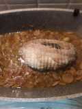 Rolata di pollo con funghi champignon