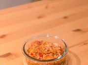 A picture of anchovy sauce