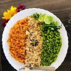 A picture of Tiranga Pulav.