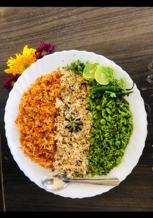A picture of Tiranga Pulav.