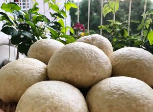 Hình của món Bánh bao nguyên cám nhân phomai bò cười.