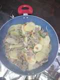 Bistec con Papas