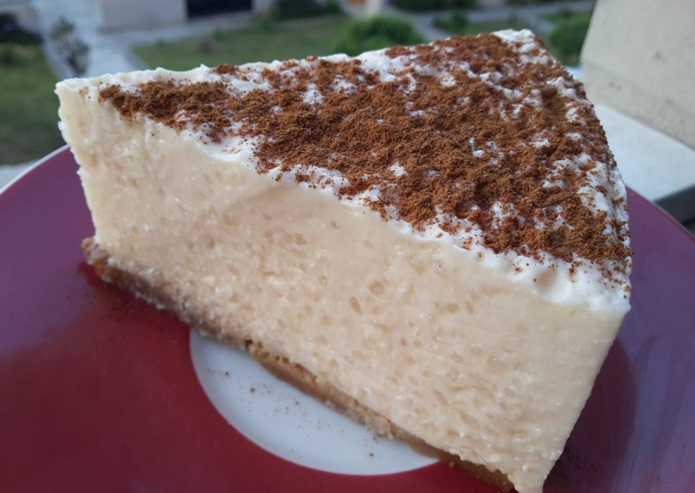 Tarta de arroz con leche (en thermomix)