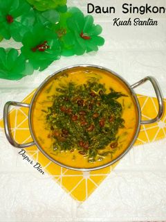 Foto resep Daun Singkong Kuah Santan