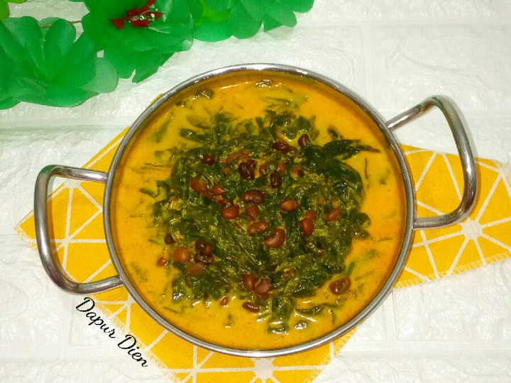 Standar Resep memasak Daun Singkong Kuah Santan  spesial