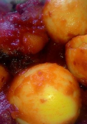 Foto resep Telur bumbu merah