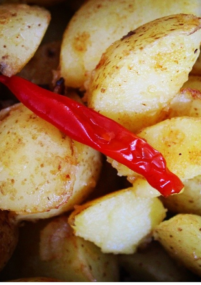Una foto de Patatas sabrosas bajas en grasa