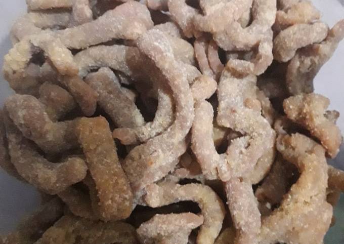 Kripik usus kriuk resep bundaq