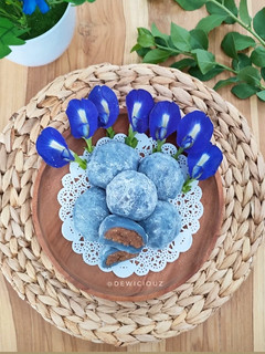 Foto resep Mochi Bunga Telang ❤