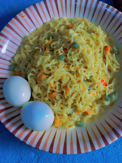 Indomie da kwai ainihin hoton girkin