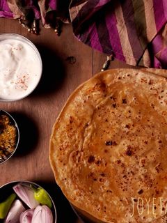 A picture of Paneer Paratha.