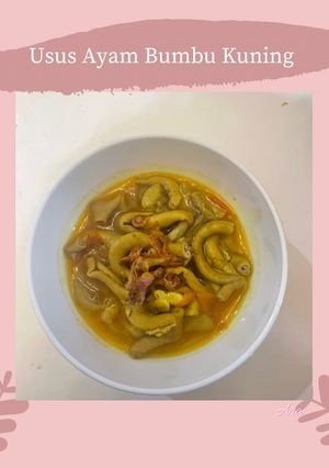 Foto resep Usus Ayam Bumbu Kuning MPASI 1+