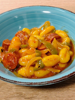 Una foto de Gnocchi a la riojana