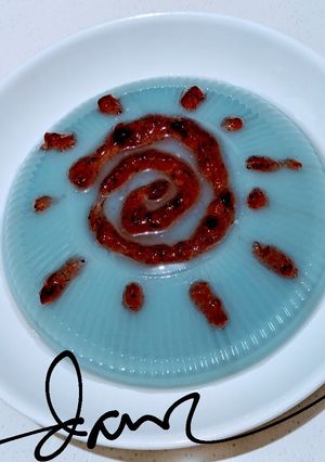 Foto resep Silky Pudding Blueberry