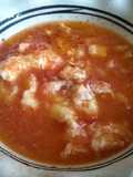Huevo entomatado