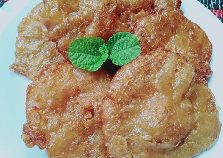 resep cara mengolah Kue cucur