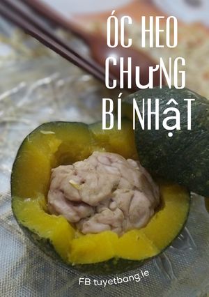 Hình của món Ăn dặm cho bé: Óc heo chưng bí nhật.