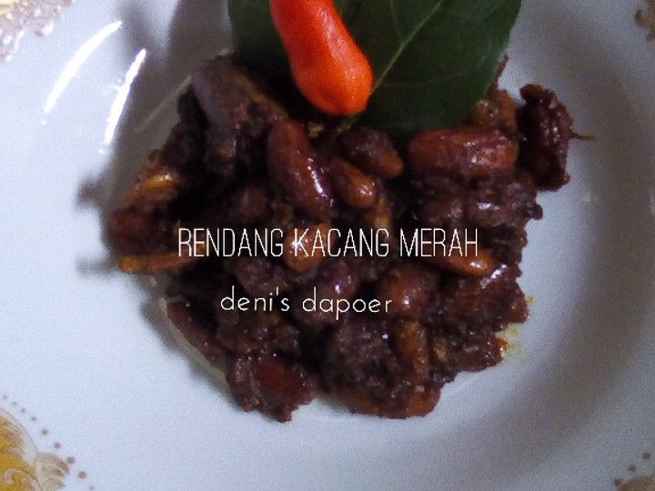 Langkah Mudah untuk Menyiapkan Rendang kacang merah Anti Gagal