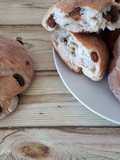 Pane all'uvetta senza glutine