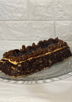 Una foto de Torta quaker o Turrón alemán 🇩🇪 Fácil y sin horno 👌