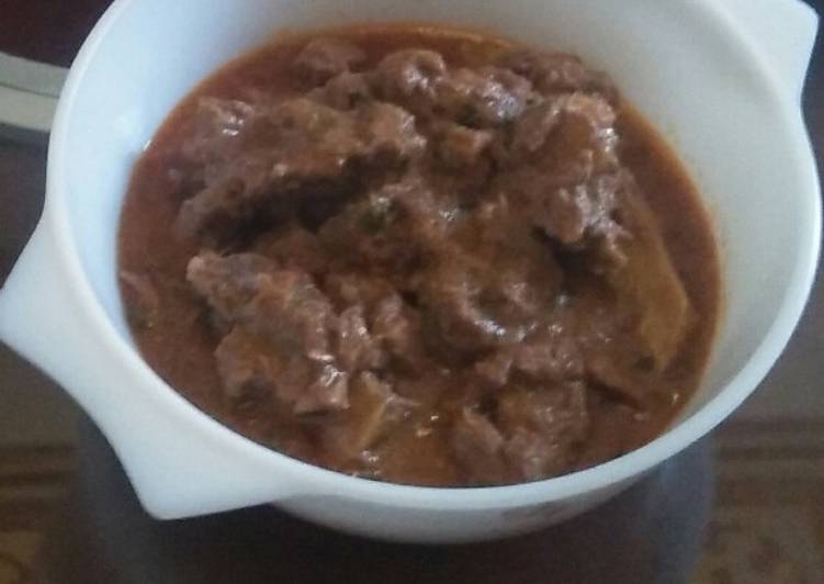 Recipe of Homemade Kenyan beef wet fry