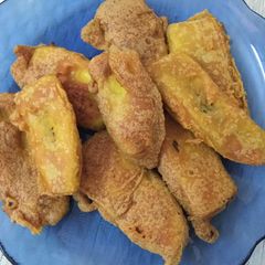 A picture of Pazham pori (Kerala special).