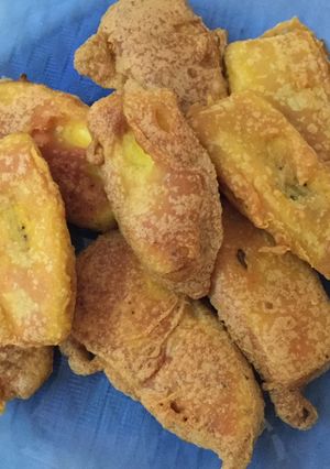 A picture of Pazham pori (Kerala special).