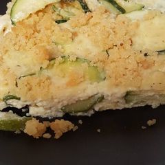A picture of Zucchini Parmesan Bake.