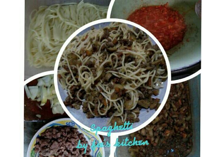 Sebutkan Bahan Yang Digunakan Untuk Membuat Spaghetti 