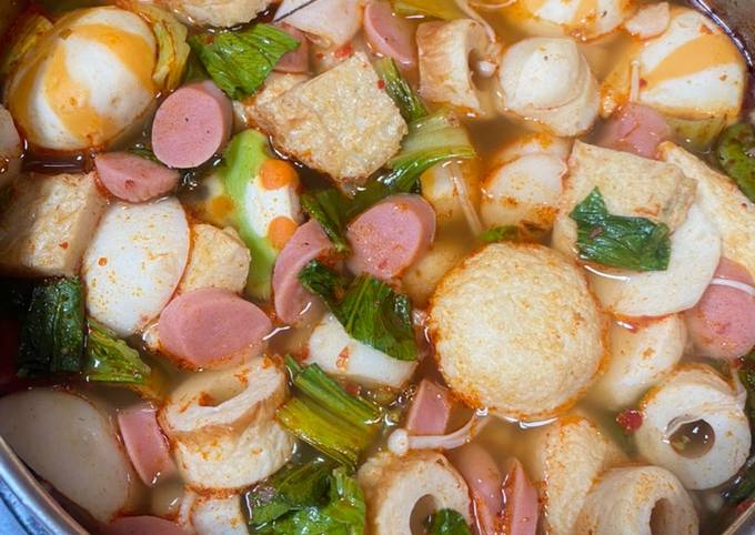 Resep Tom Yam Suki Steamboat Shabu Shabu Bakso Ikan Oleh Amelia Pratiwi Cookpad