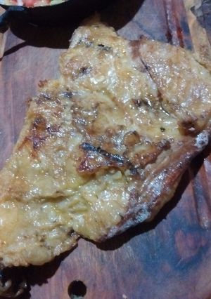 Una foto de Asado a la parrilla de matambre de vaca tiernizado al caldo y ahumado
