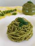 Basil, Lupini Bean, and Pistachio Pesto